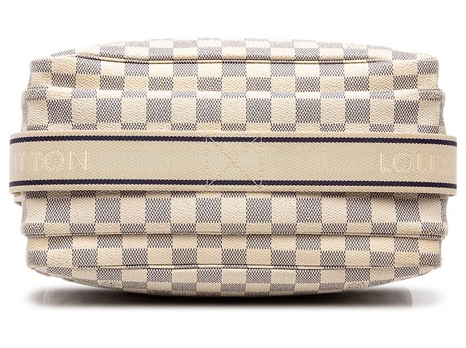 Louis Vuitton White Damier Azur Naviglio Blanco - vista 3
