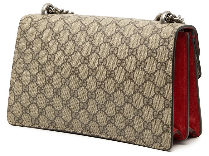 Borsa a tracolla Gucci Dionysus Medium GG Supreme Beige - vista 2
