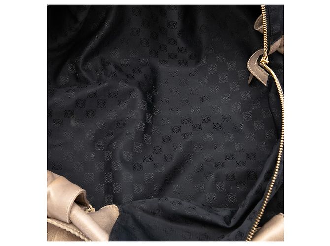 LOEWE Gold Metallic Nappa Aire Dourado - vista 4