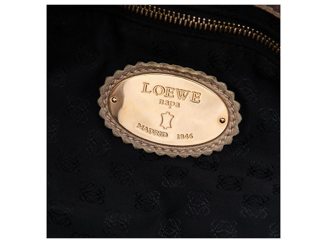LOEWE Gold Metallic Nappa Aire Dourado - vista 5