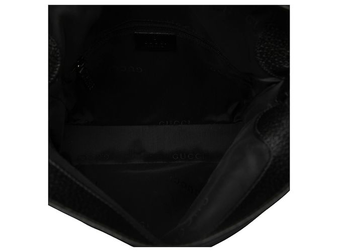 Borsa a tracolla Jackie Gucci in tela nera Nero - vista 4