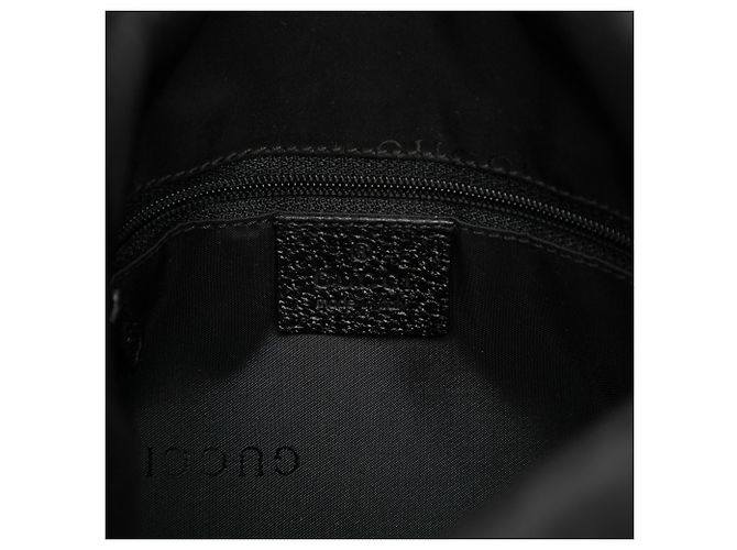 Borsa a tracolla Jackie Gucci in tela nera Nero - vista 5