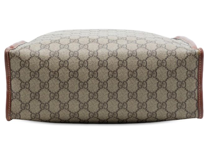 Borsa Tote Gucci Beige GG Supreme Web - vista 3