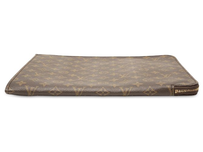 Louis Vuitton Brown Monogram Poche Documents Portfolio 30 Marrone - vista 3