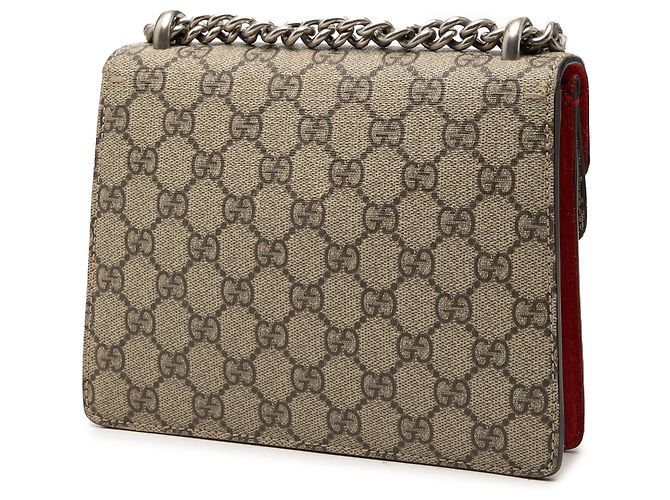 Gucci Beige Small GG Supreme Dionysus Crossbody - vista 2