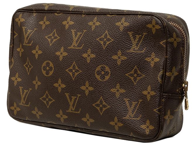 Louis Vuitton Brown Monogram Trousse Toilette 23 Marrone - vista 2