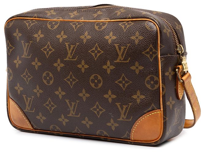 Louis Vuitton Brown Monogram Trocadero 27 Marrone - vista 2