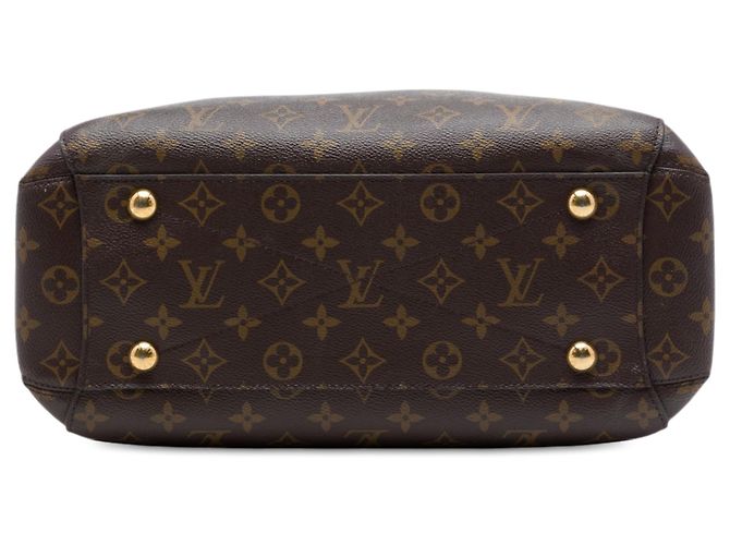 Louis Vuitton Brown Monogram Montaigne MM Marrom - vista 3