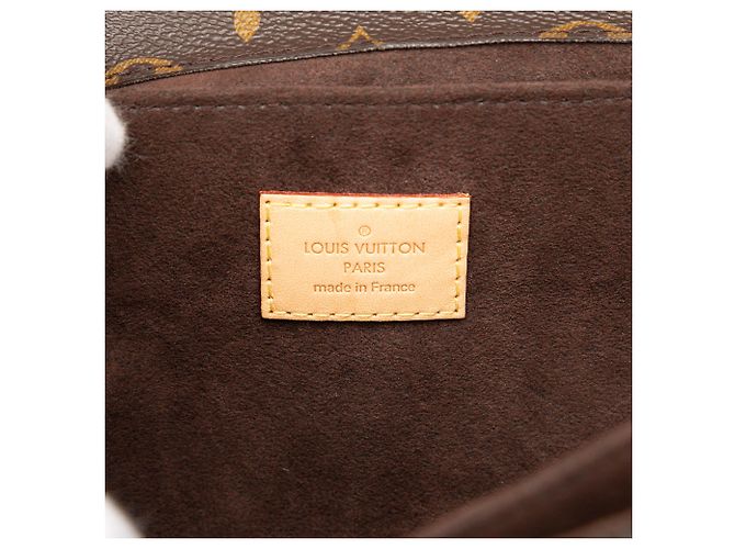 Louis Vuitton Brown Monogram Pochette Metis Marron - vue 5