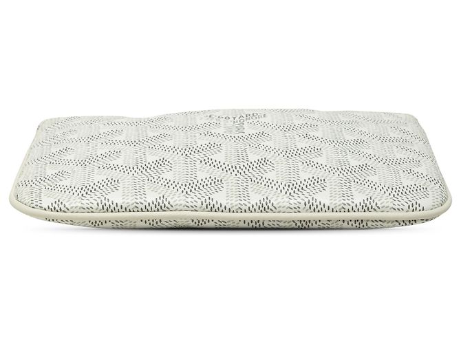 Goyard White Goyardine Senat PM Blanco - vista 3