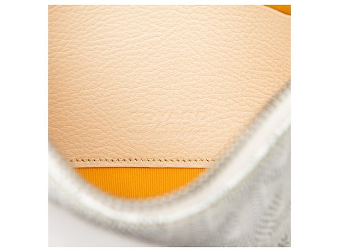 Goyard White Goyardine Senat PM Blanco - vista 5