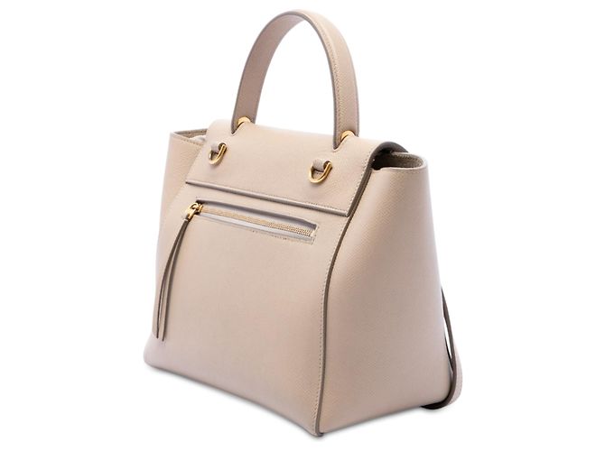 Belt Bag Céline Celine Gürteltasche aus Micro Grained Kalbsleder Beige - Ansicht 2