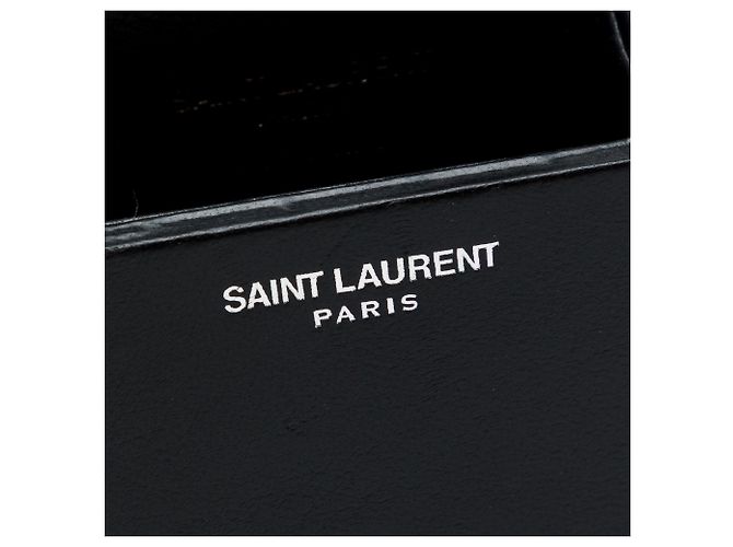 Autre Marque Saint Laurent Black Mini Lambskin Smoking Box Crossbody Nero - vista 5
