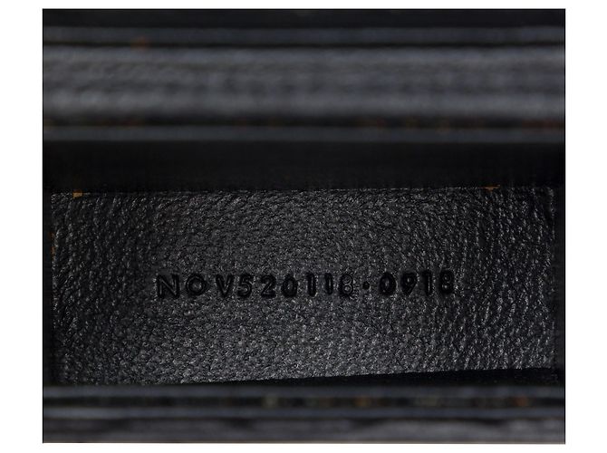 Autre Marque Saint Laurent Black Mini Lambskin Smoking Box Crossbody Nero - vista 6
