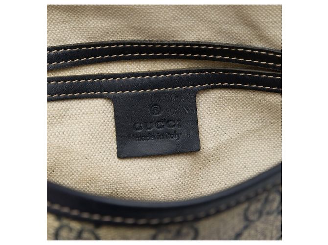 Borsa a tracolla Gucci Beige GG Supreme - vista 5