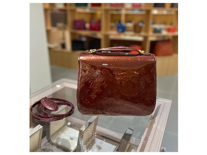 Louis Vuitton Monogram Vernis Mail Bag Braun - Ansicht 2