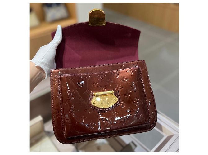 Louis Vuitton Monogram Vernis Mail Bag Braun - Ansicht 6