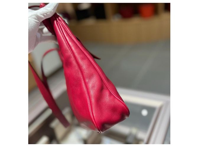 Hermès Massai Cut Small Bolsa de Ombro Rosa - vista 4