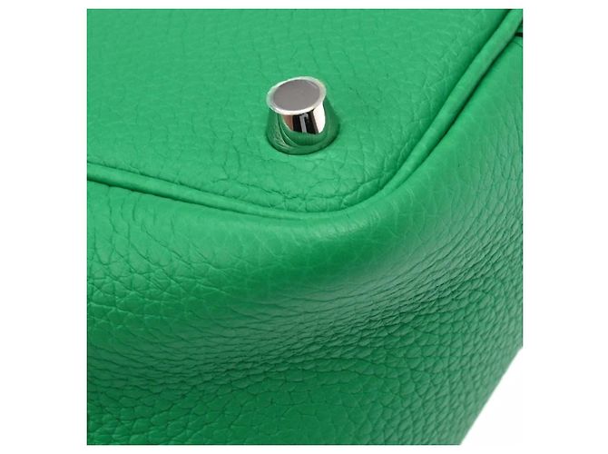 Hermès Hermes Picotin Lock Clemence MM Vert - vue 7