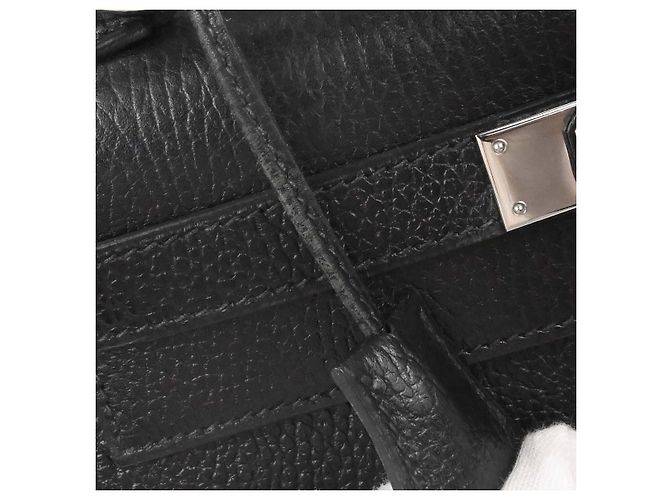 Hermès Hermes Kelly Black Vache Liegee with Palladium Hardware 28 Nero - vista 7