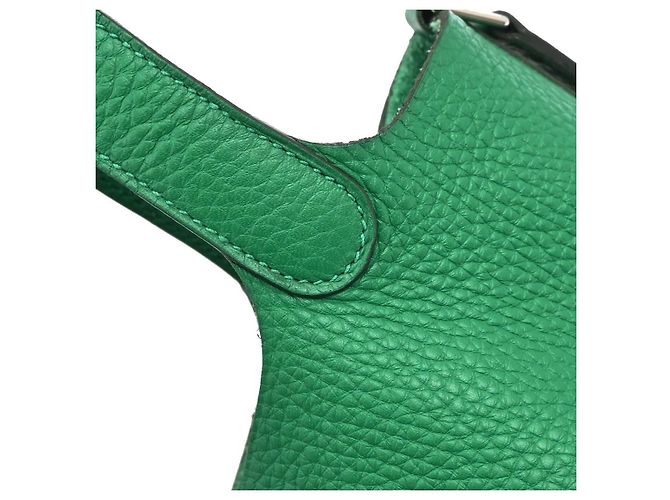 Hermès Hermes Picotin Lock Clemence MM Grün - Ansicht 6