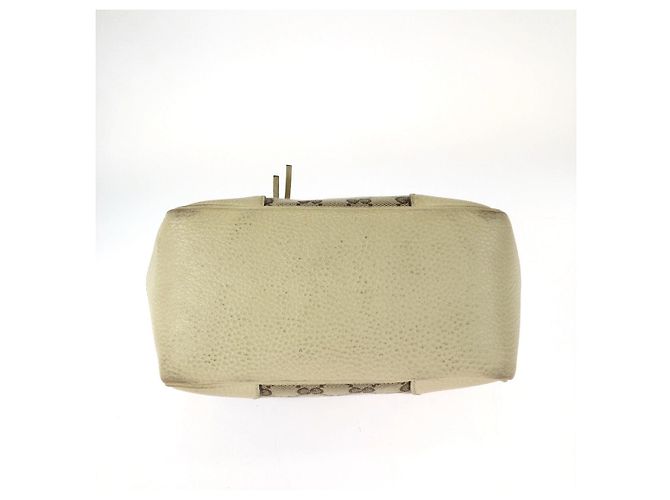 Gucci GG Canvas 2-Wege Schultertasche Braun Beige - Ansicht 10