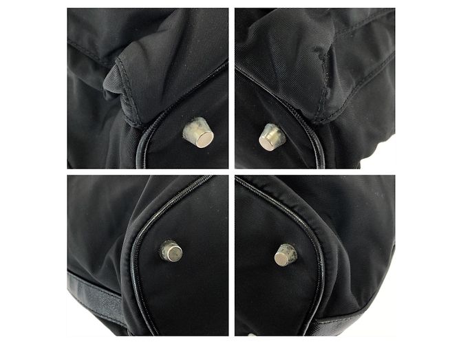Bolso de hombro Prada Tessuto Negro - vista 3