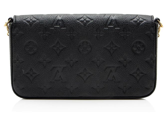 Louis Vuitton Monogram Empreinte Felicie Pochette Schwarz - Ansicht 3