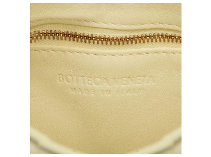 Borsa a tracolla Bottega Veneta Padded Cassette Maxi Intrecciato Giallo - vista 5