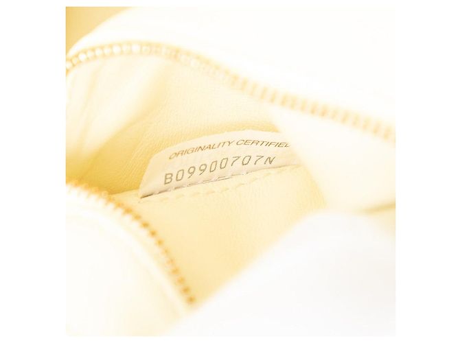 Borsa a tracolla Bottega Veneta Padded Cassette Maxi Intrecciato Giallo - vista 6