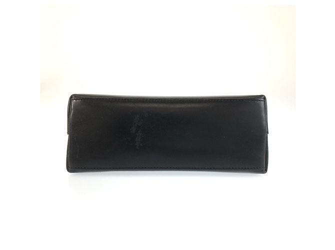 Gucci Vintage Bamboo Handtasche Schwarz - Ansicht 10