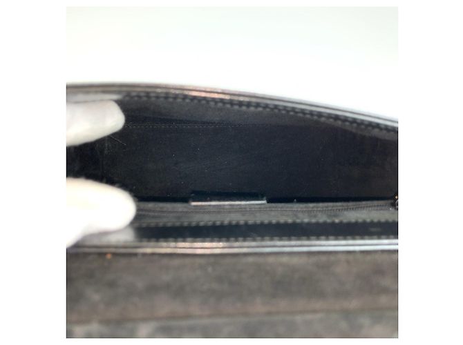 Gucci Vintage Bamboo Handtasche Schwarz - Ansicht 9