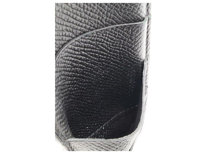Hermès Portafoglio lungo Hermes Bearn Soufflet Nero - vista 8