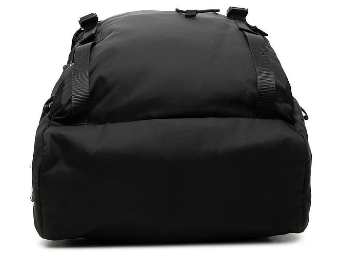 Sac à dos Prada avec plaque logo triangle Noir - vue 3