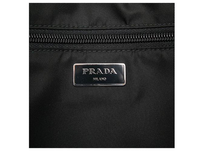 Sac à dos Prada avec plaque logo triangle Noir - vue 5