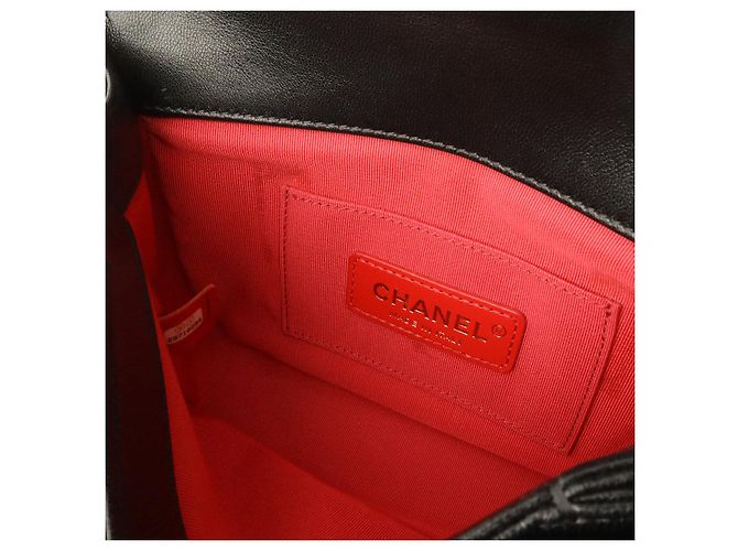Bolsa de Ombro 2-way Chanel V-Stitch com Alça de Mão Preto - vista 6