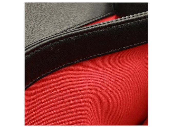 Bolsa de Ombro 2-way Chanel V-Stitch com Alça de Mão Preto - vista 7