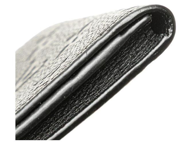 Louis Vuitton Envelope Carte De Visite Bi-fold Wallet M58456 Black - view 7
