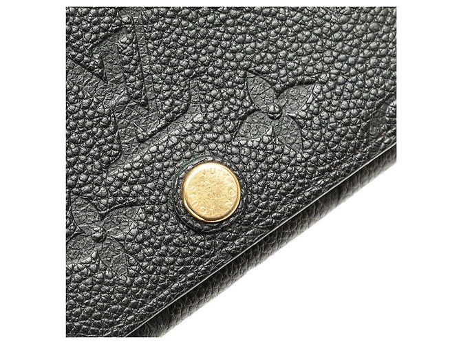 Louis Vuitton Envelope Carte De Visite Bi-fold Wallet M58456 Black - view 8