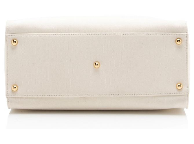 Fendi Canvas Sunshine Medium Shopper Tote Braun Beige - Ansicht 4