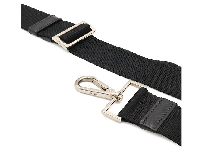 Prada Porte-documents Business Logo Triangle 2VE005 Noir - vue 5