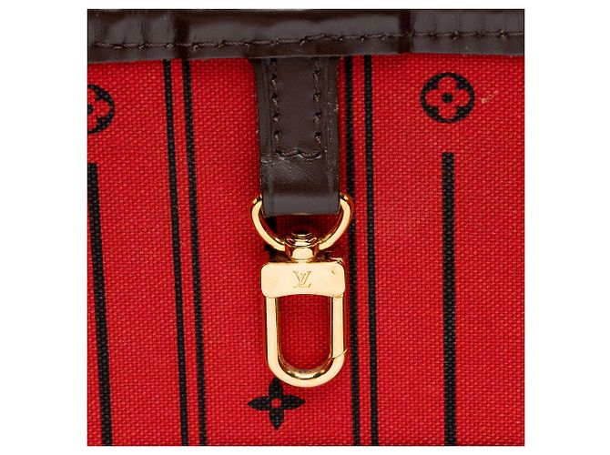 Saco Louis Vuitton Damier Ebene Neverfull GM Tote Marrom - vista 9