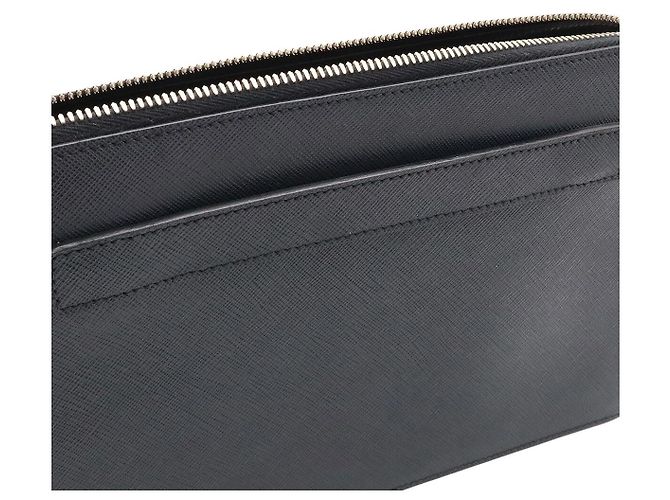 Prada Saffiano Clutch Blau - Ansicht 4