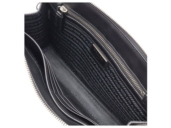 Prada Saffiano Clutch Blau - Ansicht 9