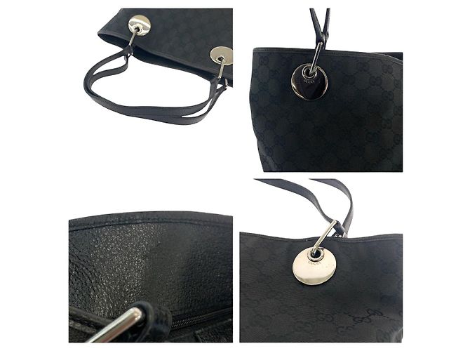 Gucci GG Canvas Shopper Bag Schwarz - Ansicht 5