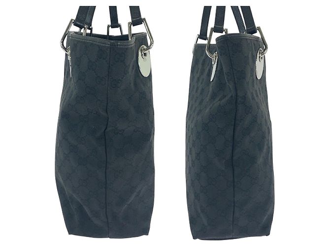 Gucci GG Canvas Shopper Bag Schwarz - Ansicht 8