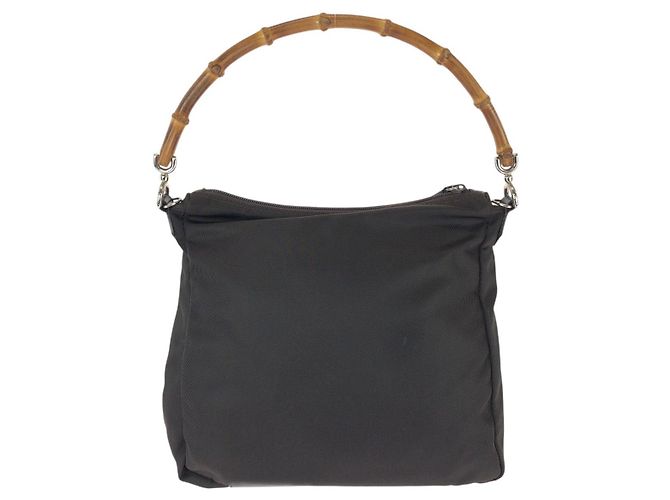 Borsa Gucci Bamboo 2way Marrone - vista 2