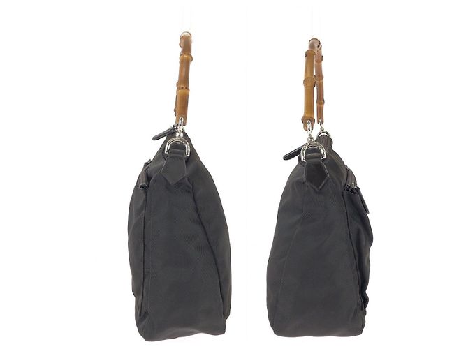 Borsa Gucci Bamboo 2way Marrone - vista 8