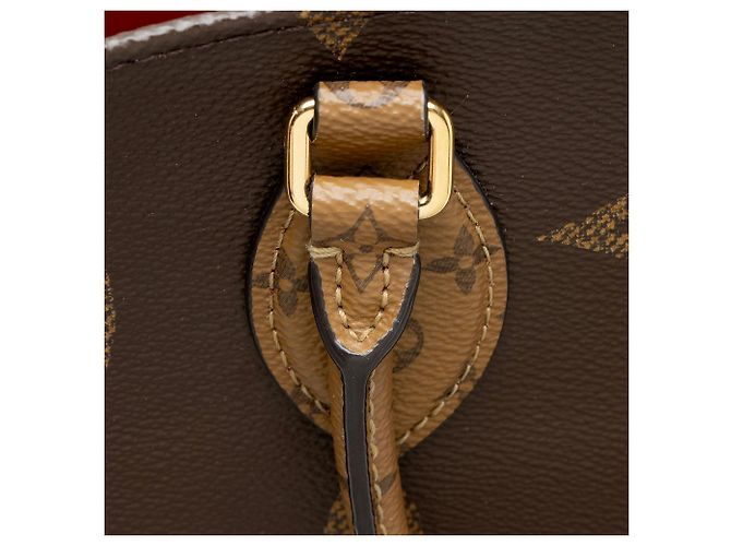 Bolso Tote Louis Vuitton Onthego GM Giant Monogram Canvas Castaño - vista 10
