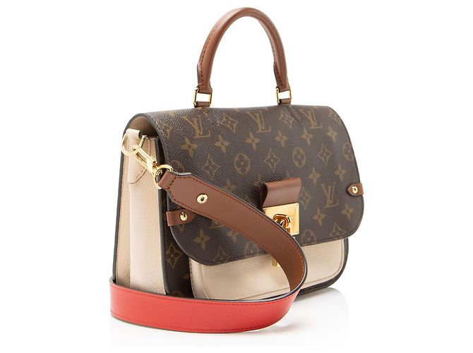 Louis Vuitton Monogram Canvas Vaugirard Top Handle Brown - view 2